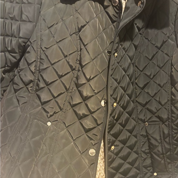 Women's Michael Kors Cache Green Monogram Jacket - Size Medium - Picture 6 of 16